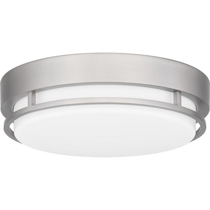 Hale Small Flush Mount, White Acrylic