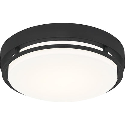 Hale Small Flush Mount, White Acrylic