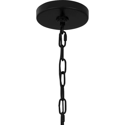 Hough Chandelier, Mystic Black/Etched