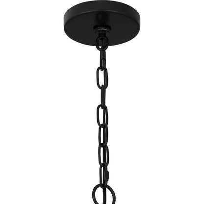 Hough Chandelier, Mystic Black/Etched