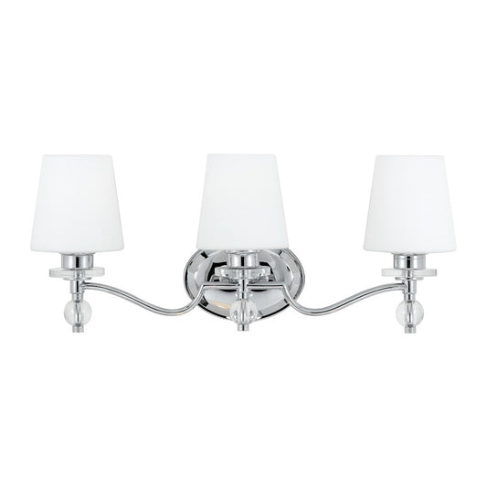 Hollister Bath Fixture, Polished Chrome