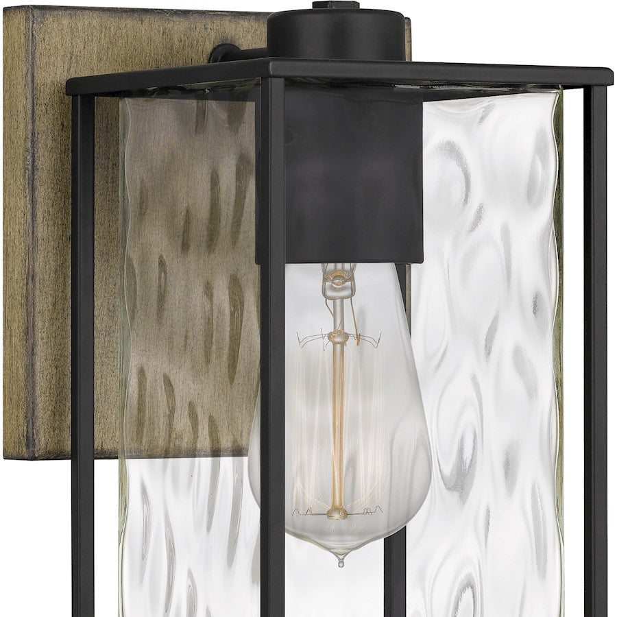 Holsten 1 Light Wall Sconce, Matte Black