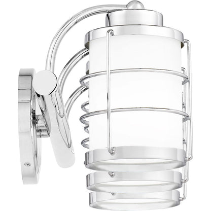 Hazlett 3 Light Bath Light, Opal Etched