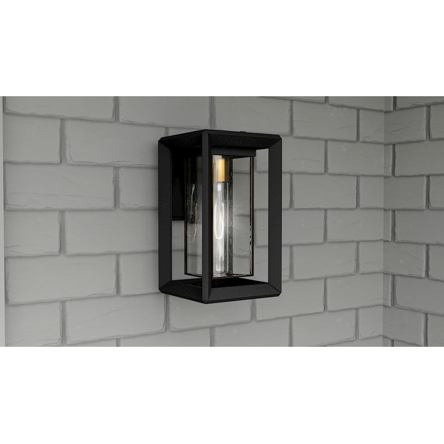 Infinger 1 Light Outdoor Wall Mount, Earth Black