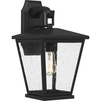 Joffrey 1 Light Outdoor Wall Mount, Matte Black