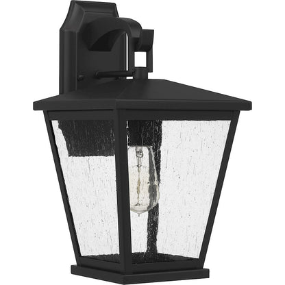 Joffrey 1 Light Outdoor Wall Mount, Matte Black