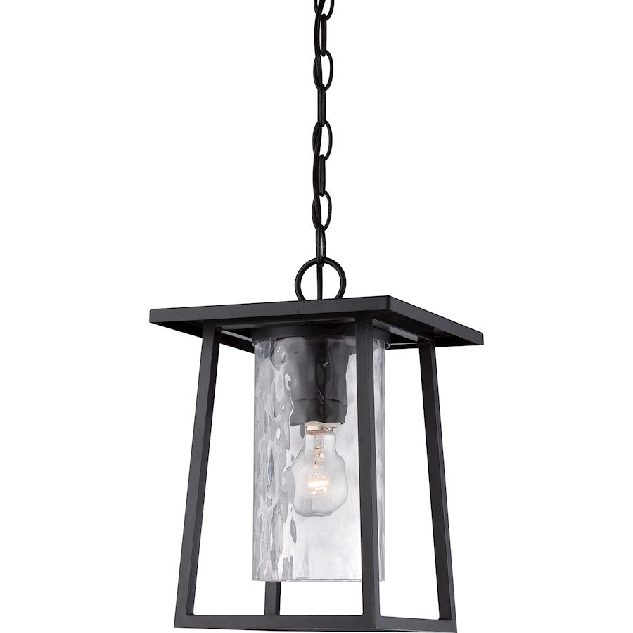 Lodge Outdoor Hanging Lantern, Mystic Black