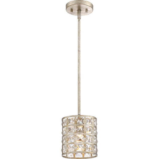 Luxury 1 Light Mini Pendant, Vintage Gold