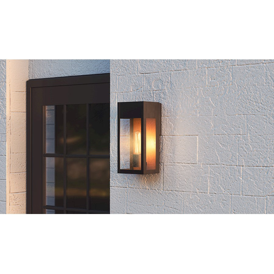 Maren 1 Light Outdoor Wall Mount, Matte Black