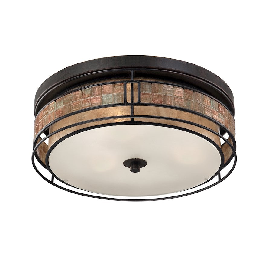 Laguna Outdoor Flush Mount, Renaissance Copper