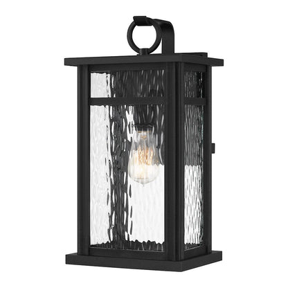 Moira 1 Light Outdoor Wall Mount, Earth Black