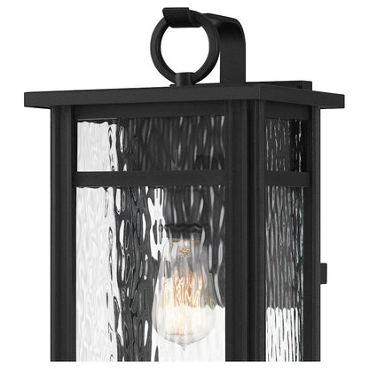 Moira 1 Light Outdoor Wall Mount, Earth Black