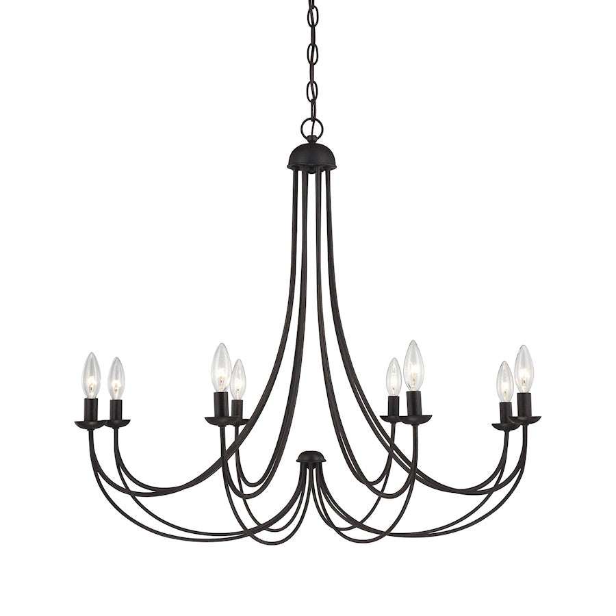 Mirren Chandelier, Imperial Bronze