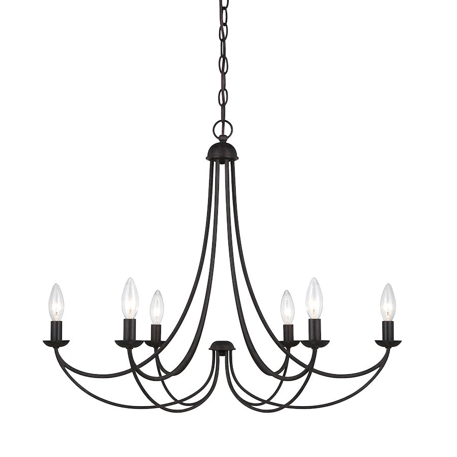 Mirren Chandelier, Imperial Bronze