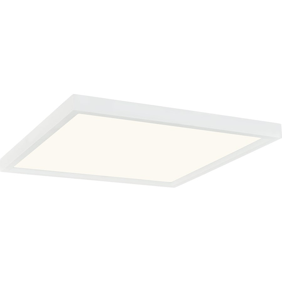 Quoizel Outskirt 15" Flush Mount, White Lustre - OST1615W