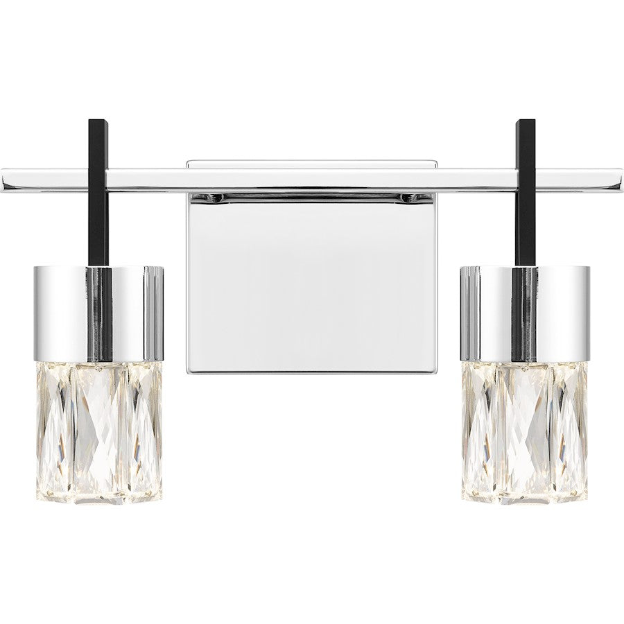 Adena 13" Bath Vanity, Polished Chrome