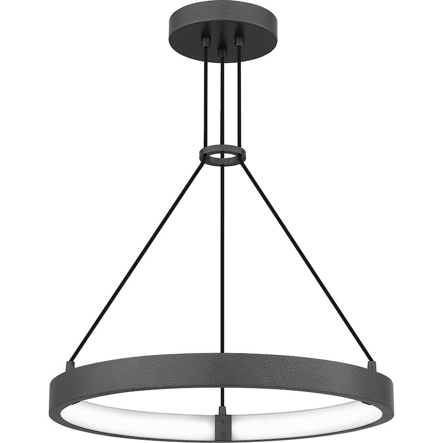 Quoizel Drury Pendant, Pewter Cast Iron - PCDRU2824PCI