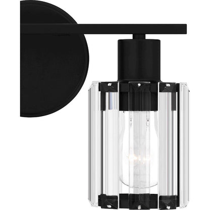 Isla 2 Light Bath Light, Clear Beveled Crystal