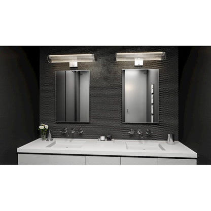 McNair 6" Bath Vanity, Polished Chrome