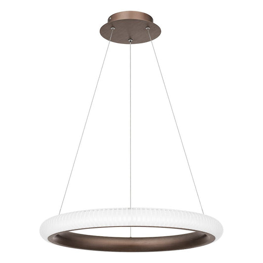 Odessa Pendant, Brushed Bronze/Acrylic Shade