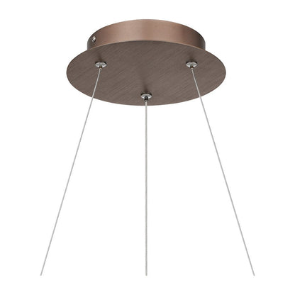 Odessa Pendant, Brushed Bronze/Acrylic Shade