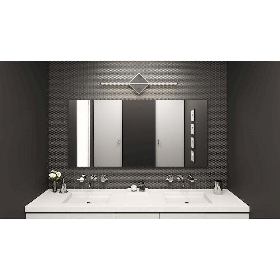 Quoizel Parcelle Small Bath Light, Matte Black - PCPCL8525MBK