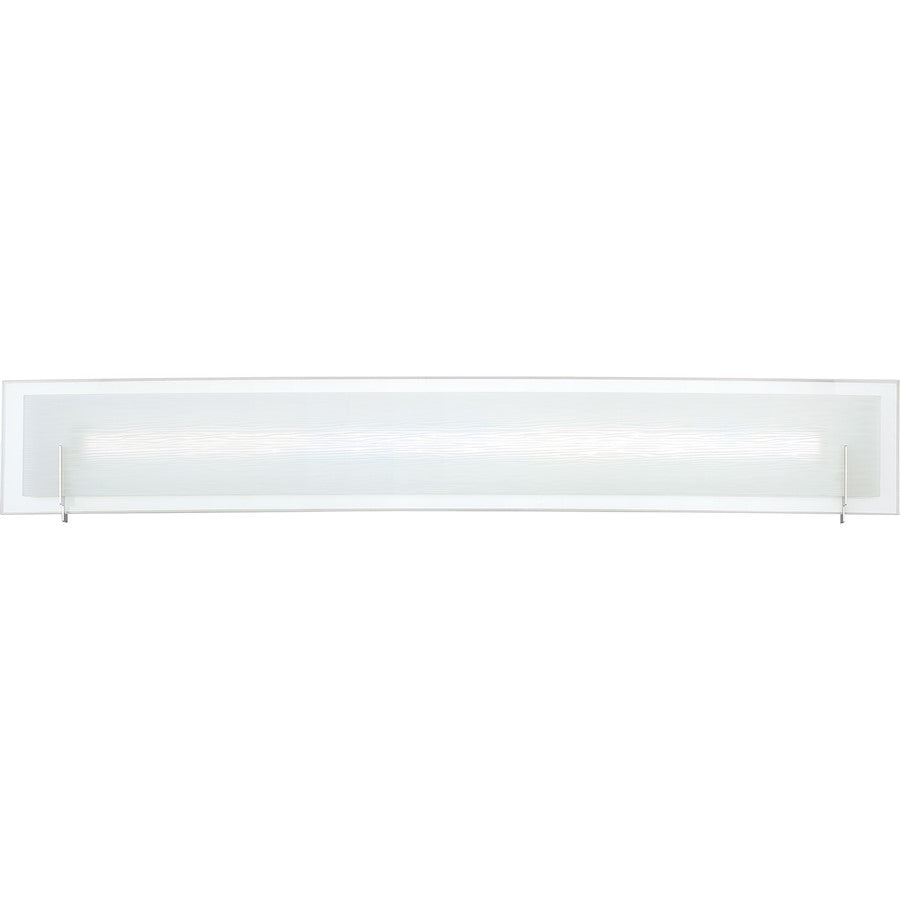 Platinum Stream Bath Light, Polished Chrome