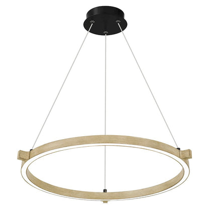 Soma Pendant, Whitewashed Walnut