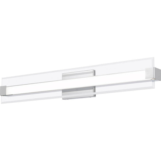 Platinum Salon Bath Light, Polished Chrome