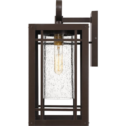 Pelham 1 Light Outdoor Wall Mount, Western Bronze