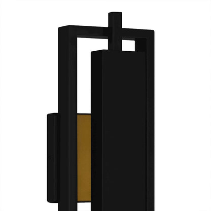 Pointsett Outdoor Lantern, Matte Black
