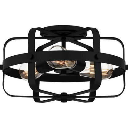 Manzel 3 Light Flush Mount