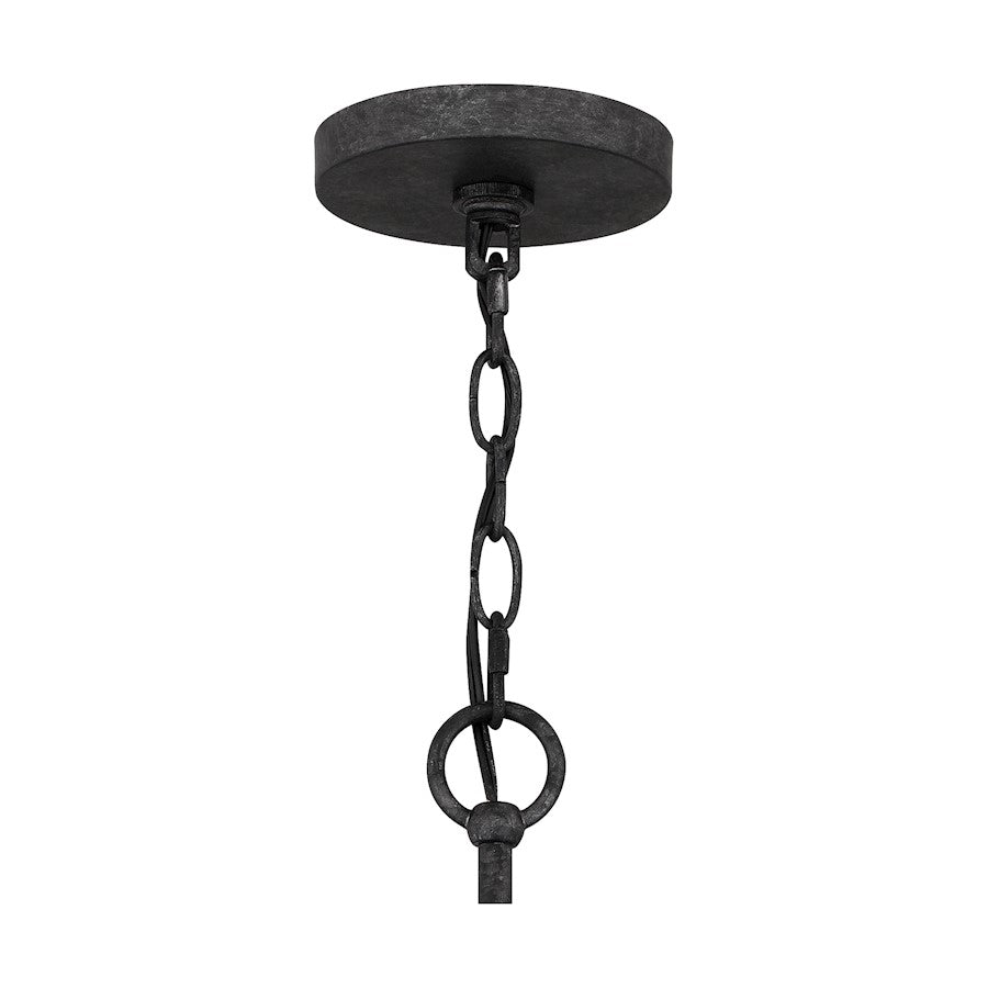 Lariat 3 Light Pendant, Old Black Finish