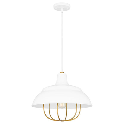 Darmody 1 Light Pendant, Metal Shade