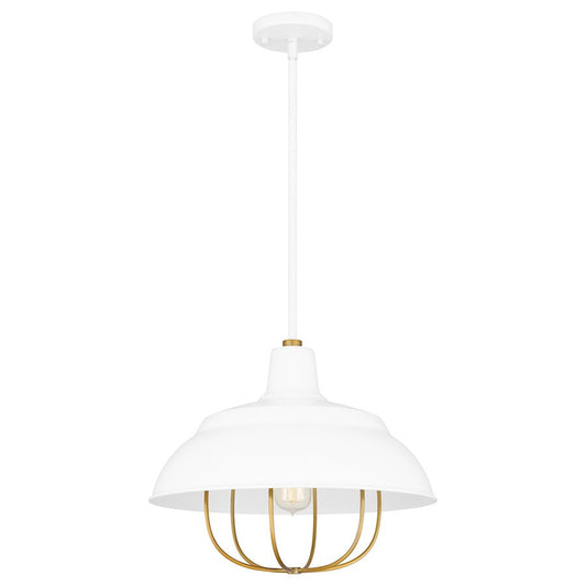 Darmody 1 Light Pendant, Metal Shade