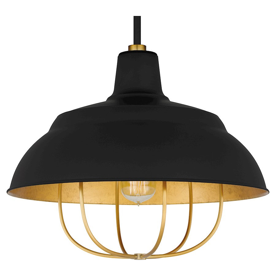 Darmody 1 Light Pendant, Metal Shade