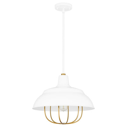 Darmody 1 Light Pendant, Metal Shade