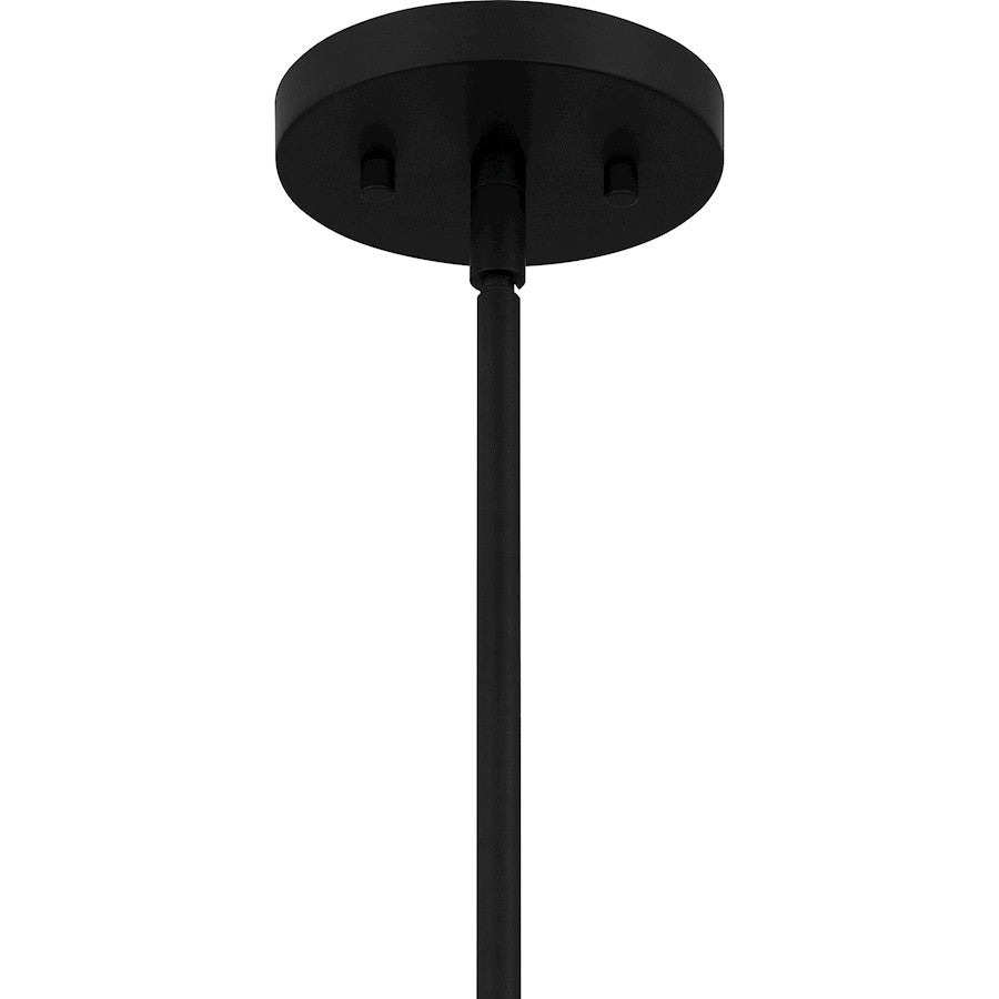 Cedar Park 4 Light Pendant, Matte Black