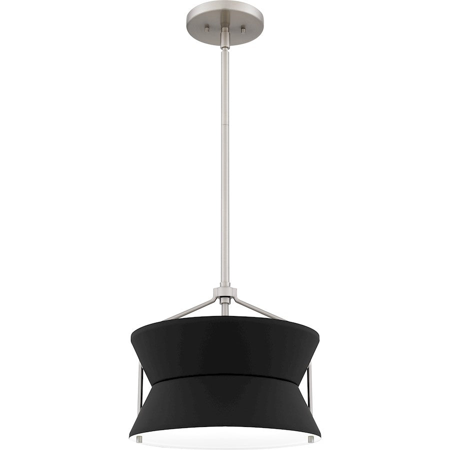 Quoizel 2 Light Pendant, Brushed Nickel - QP6166BN