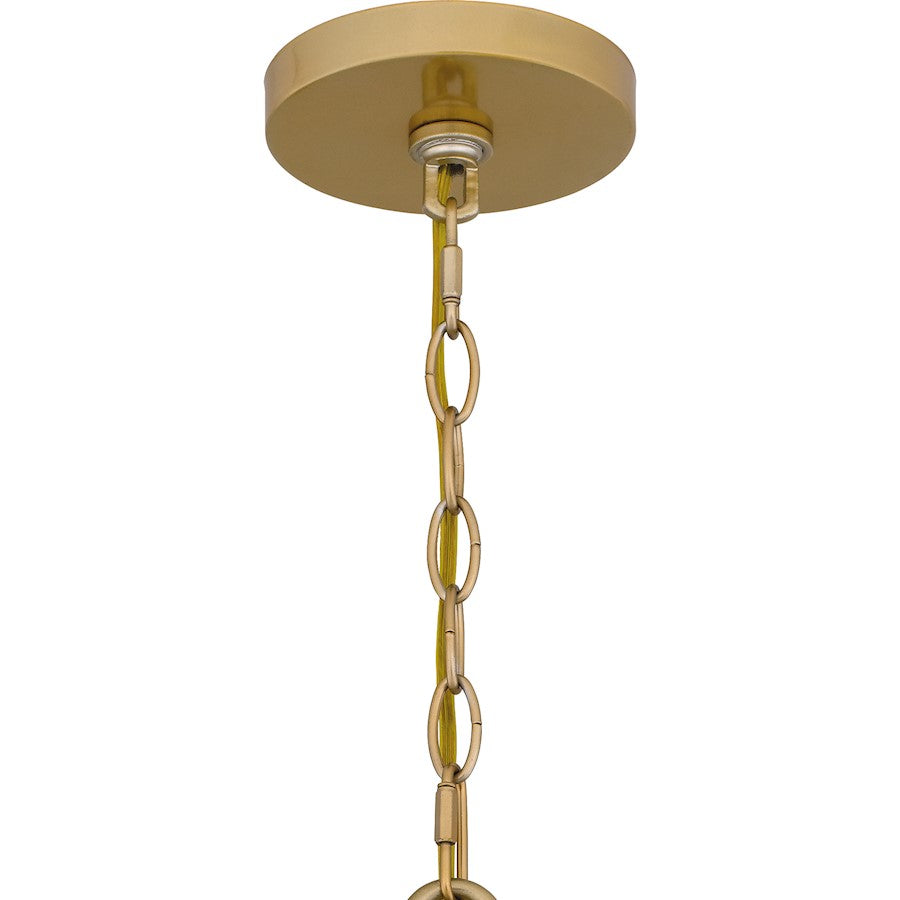 Amalia 4 Light Pendant, Light Gold/Mica