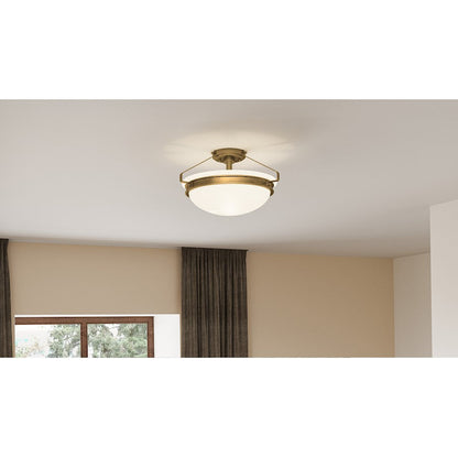 Elderwood 2 Light Semi-Flush Mount