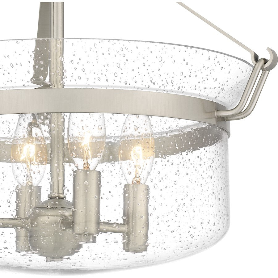 Prescott 4 Light Semi-Flush Mount