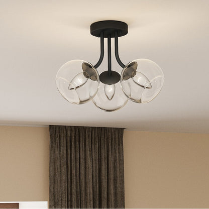 Oberlin 3 Light Semi-Flush Mount