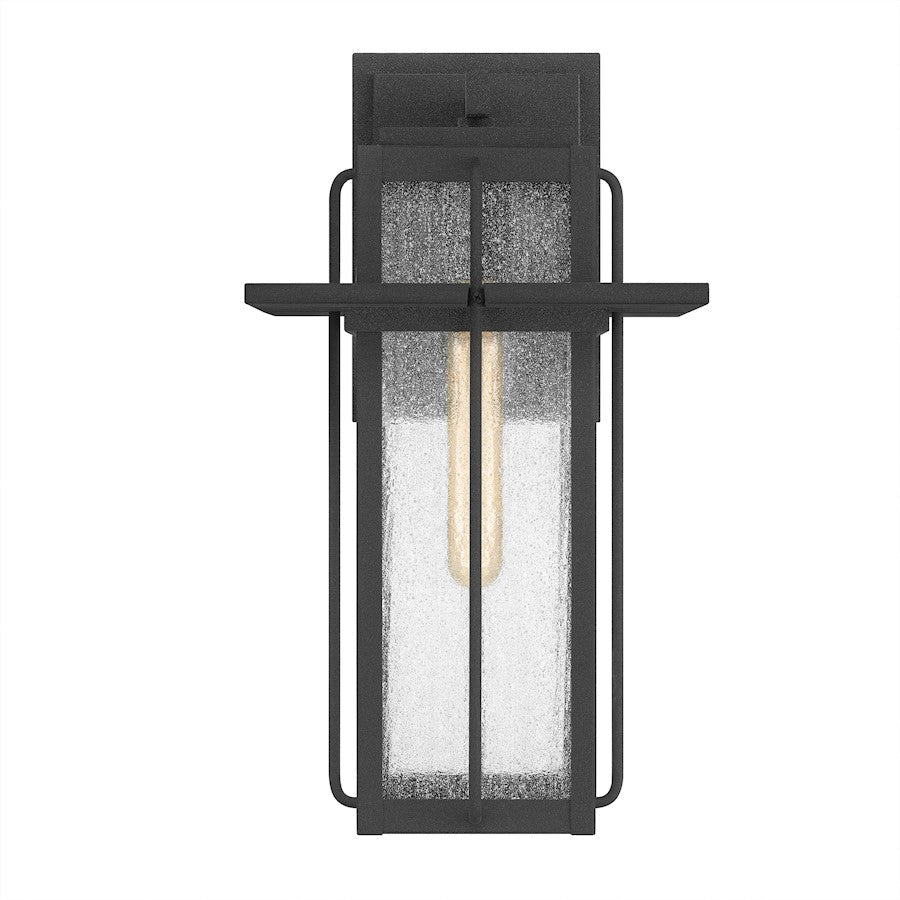 Randall 1 Light 13" Outdoor Wall Mount, Mottled Black