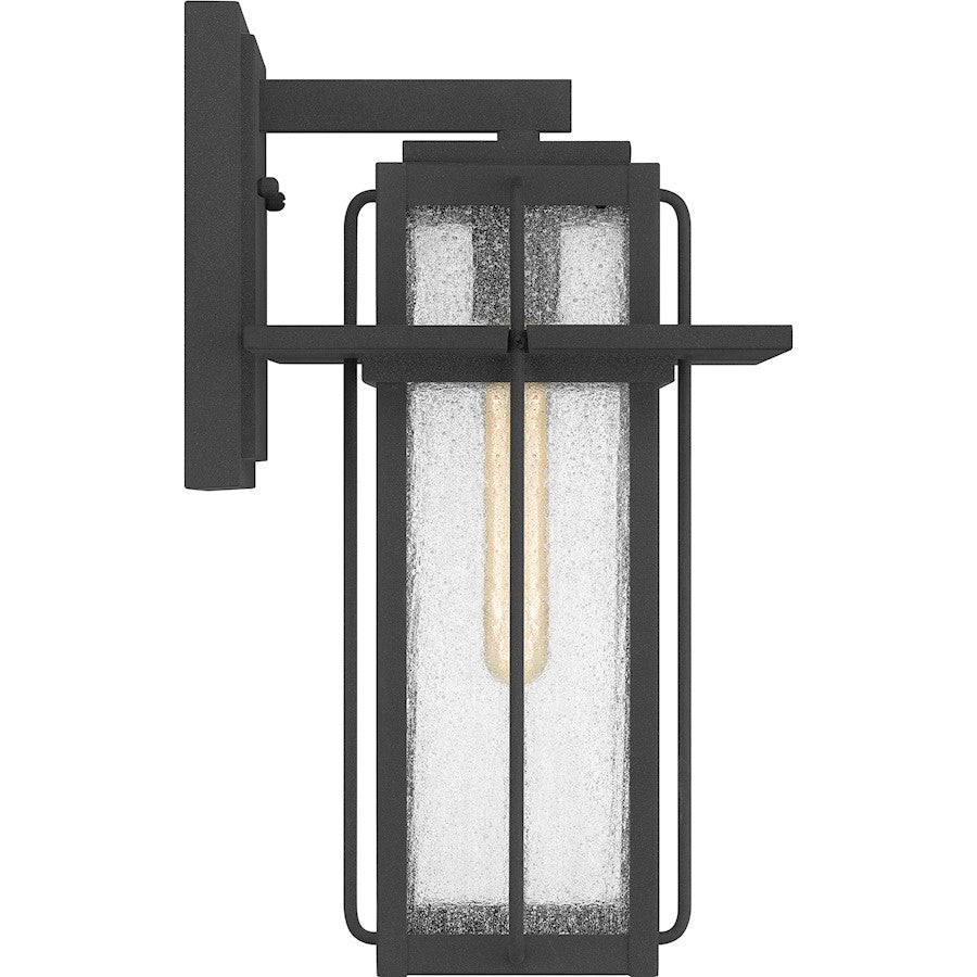 Randall 1 Light 13" Outdoor Wall Mount, Mottled Black