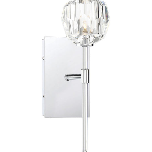 Regalia 1 Light Bath Vanity, Polished Chrome