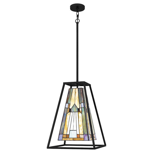 Caledonia 1 Light Mini Pendant, Matte Black