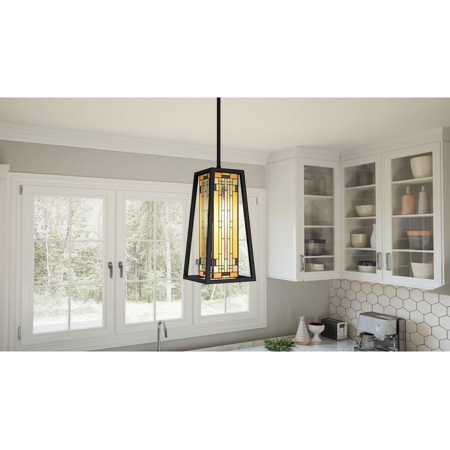 Sierra 1 Light Mini Pendant, Matte Black