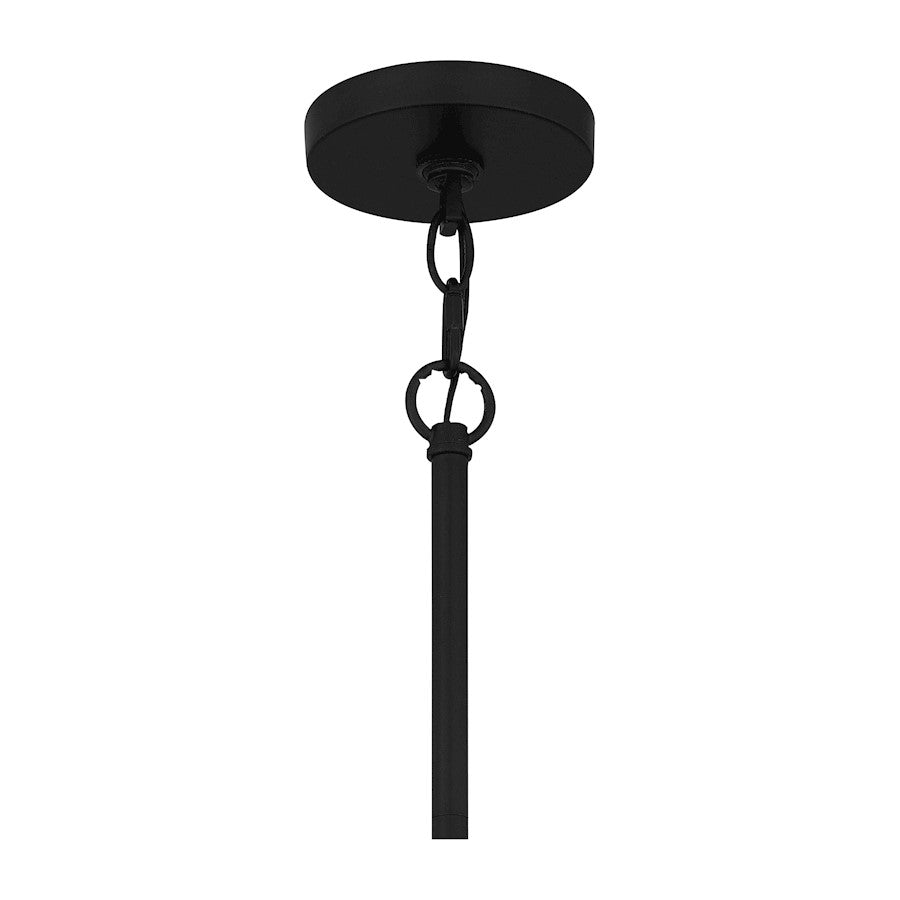 Sierra 1 Light Mini Pendant, Matte Black