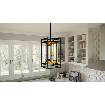 Mateo 1 Light Mini Pendant, Matte Black